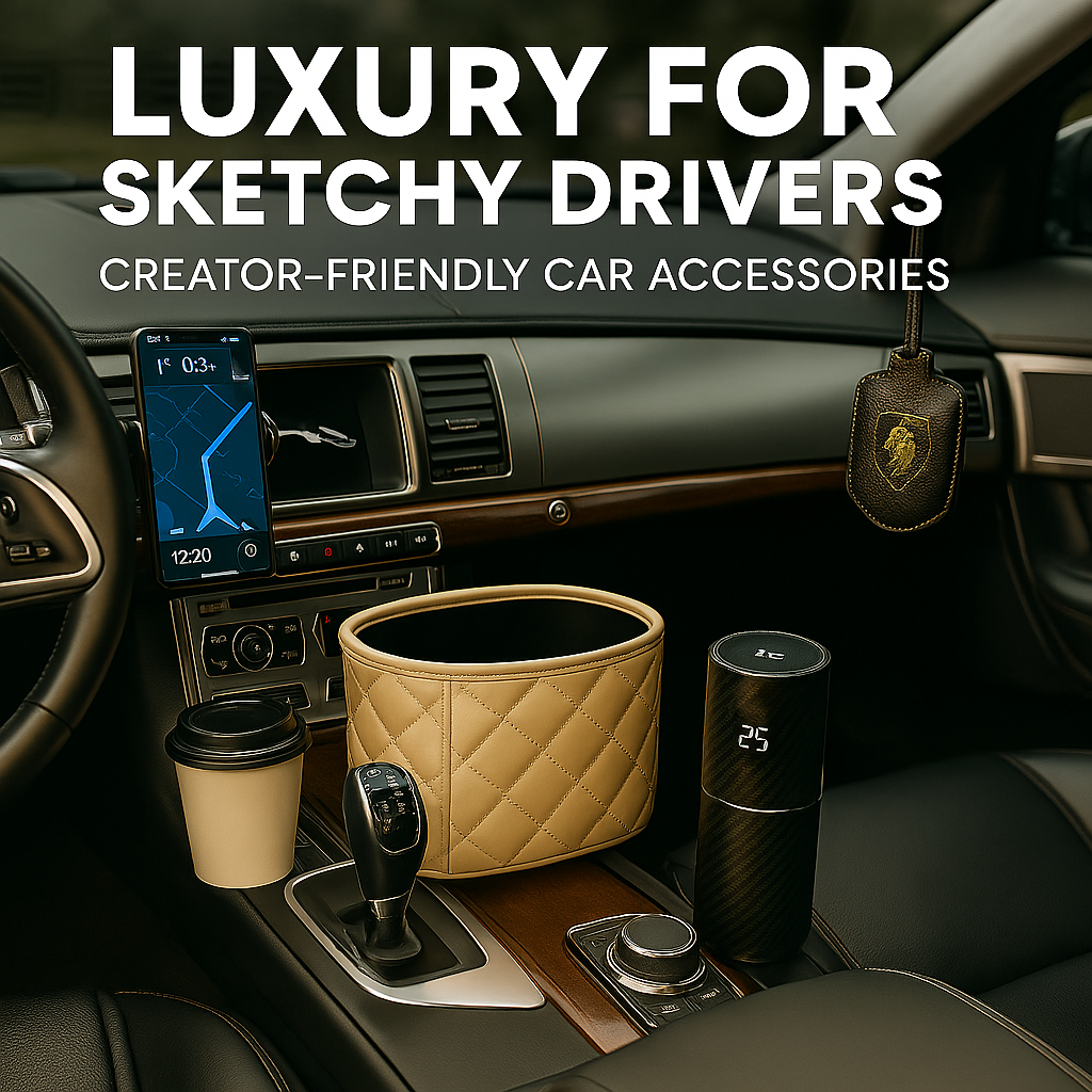 Luxury for Sketchy Drivers: Creator-Friendly Car Accessories